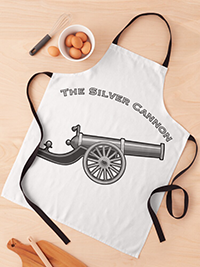 Silver Cannon Apron